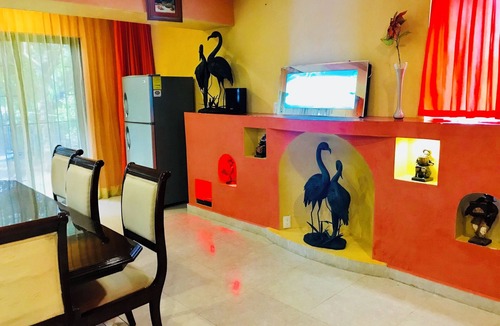 Playacar Villa | Room-sunrise Double Room in Stunning Vil