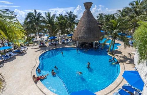 Playacar Villa | Room-sunrise Double Room in Stunning Vil