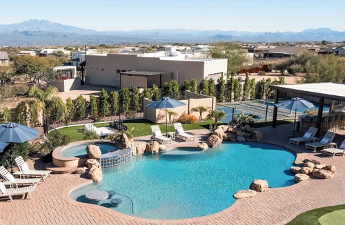 Rio Verde Foothills House | Scottsdale Rose Sleeps 40 Pool Pickleball Rooftop