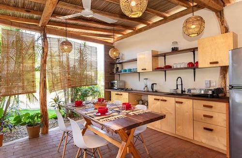 Puerto Escondido House | Secluded 2-bedroom Boho Retreat in Puerto Escondido with Private Pool & Garden