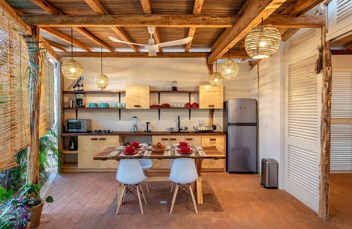 Puerto Escondido House | Secluded 2-bedroom Boho Retreat in Puerto Escondido with Private Pool & Garden