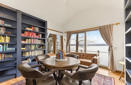 Town of Torrey House | Seneca Lakefront | Hot Tub, Sauna & Epic Game Room/Bar