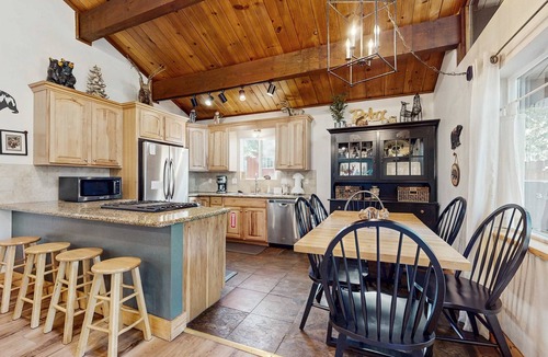 Country Club Estates House | South Lake Tahoe Charming 3BR Tahoe Home with Mountain Views, Fire Pit & Deck