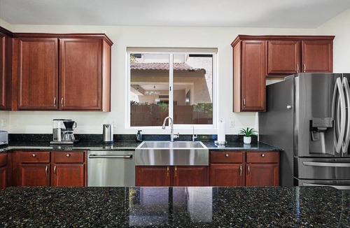 Morrison Ranch House | Steps from 2 lakes! Furnished 3BR smart home w/spa shower & solar power
