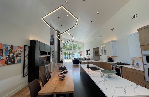 Jay House | Stunning lake front new construction home in the heart of drowning creek.