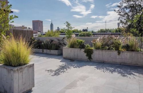 Cuauhtemoc Apartment | Stylish Loft in Historic Building in Centro