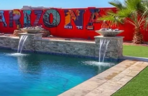 Maricopa House | Swim Up Oasis, Hot Tub, Game Room, 100” TV