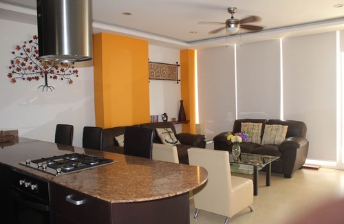 Emiliano Zapata Condo | The Park 203 Luxury Condo Master suite - Guest -2 Bath ~1 minute walk to Beach