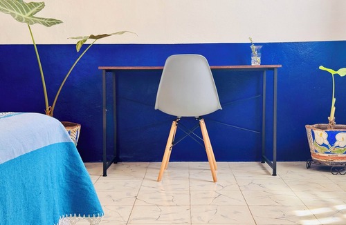 Centro Bed & Breakfast | Tropical Mid-Century Modern B&B in Merida's Centro, Azul