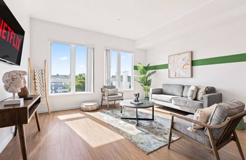 Little Tokyo Apartment | Unique 1-Bedroom DTLA Escape with City Views