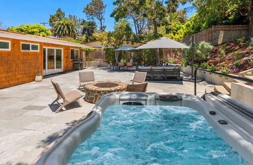 Del Mar House | Zuni Delight - indoor/outdoor, hot tub, separate guest suite