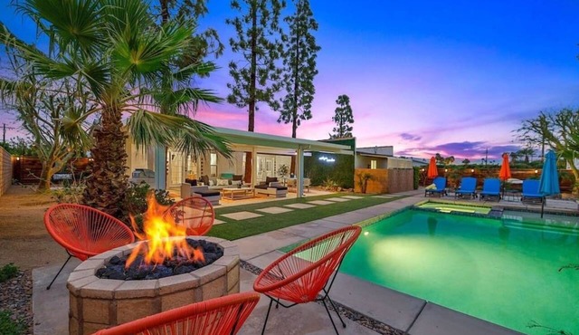3BR Pool & Spa Home Sleep 8 Palm Springs