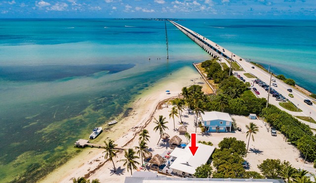 Atlantic Ocean Beachfront Duplex With Private Dock and best beach in Layton