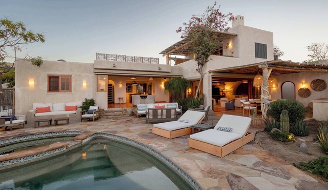 Authentic Baja Hacienda with Beach Club Access & Concierge Service