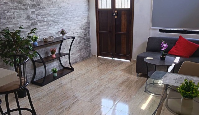 Beautiful apartment located in the heart of Puerto Progreso, 5 blocks from the boardwalk