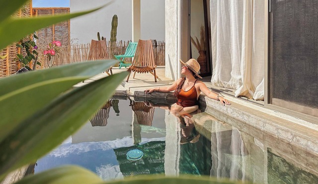 Casa Pakal Cozy 2-bedroom cottage near Cerritos Beach in BCS
