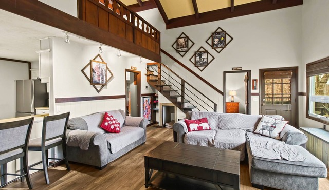 Cozy 4 bedroom, Ski in Ski out, Pet Friendly, on slope Beech Mountain in Beech Mountain