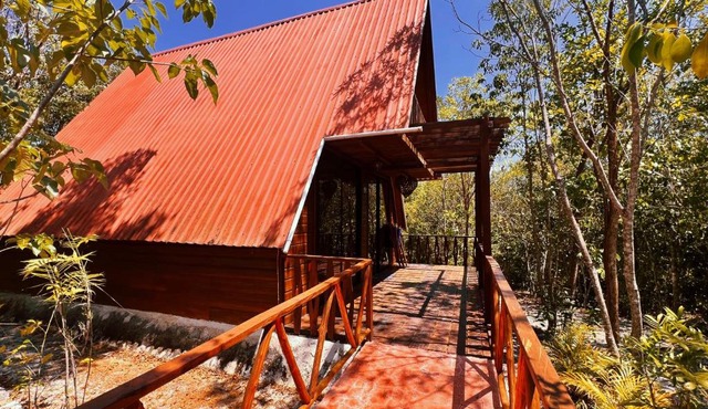 Eco Aldea kinich Ahau Calakmul