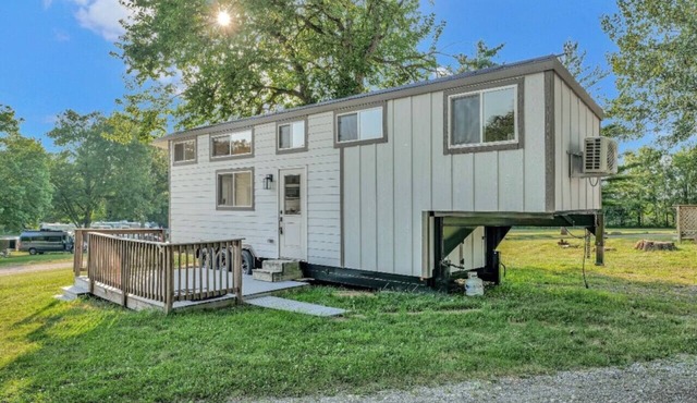 Experience Tiny Living at Tin Cup RV Park! in Mahomet