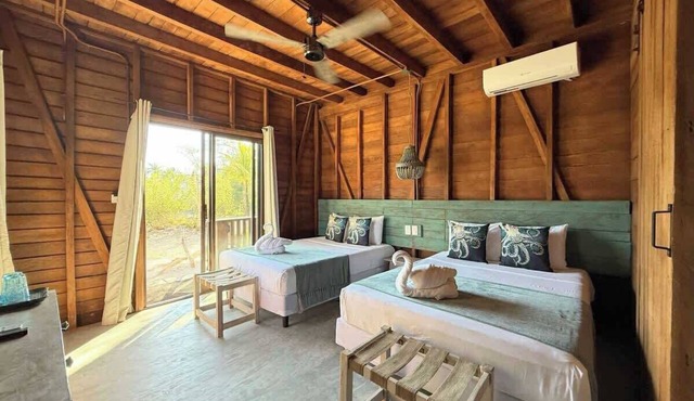Holbox Eco Room A1, Pet-Friendly, Near Ferry