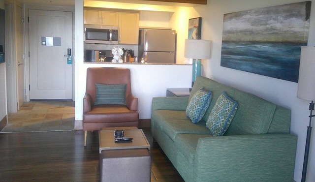 Hyatt Carmel Highlands Inn ocean view condo with kitchen, fireplace, balcony,