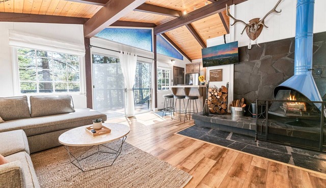 Large Fenced Yard | Fire Pit | A/C | EV Charger | Mountain View at Antler Inn