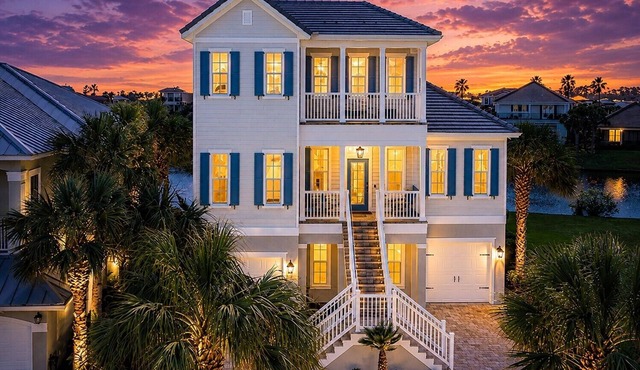 Latitude Adjustment in Cinnamon Beach! Private Heated Pool! Ocean Views! in Palm Coast
