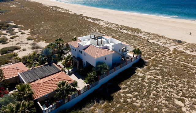 Ocean front villa that has been recently remodeled.