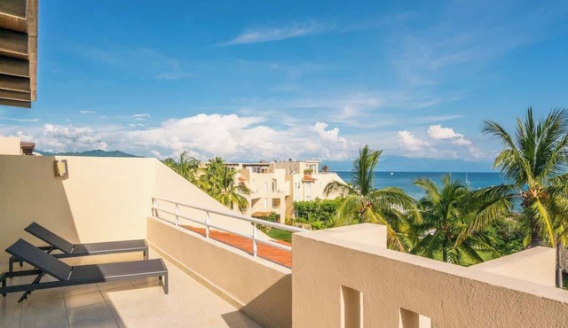 Oceanview 4BR Penthouse | Pool & Beach Access