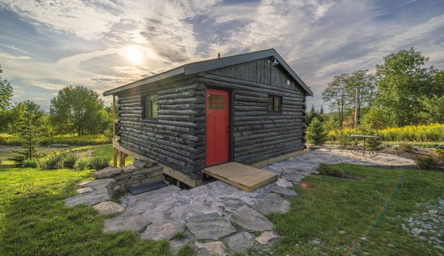 Queen Cabin Modern Cabin Near Skiing, Trails, Firepit, Hot Tub & Stargazing! in Thompson
