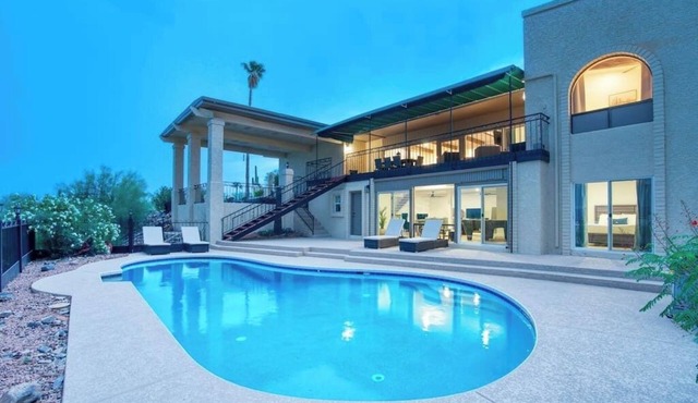 Scenic Four Peaks Vistas, Private Pool & Hot Tub