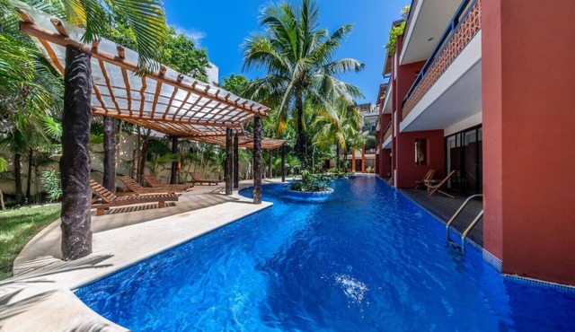Spacious 2BR Condo with Pool & Private Balcony