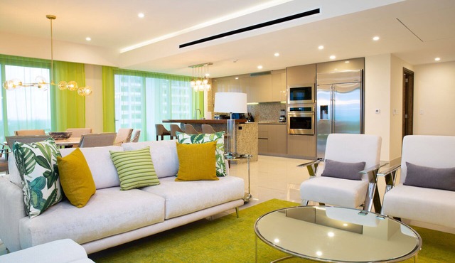 Spacious 3-bedroom, 3.5-bath residence in Garza Blanca Resort & Spa Cancun