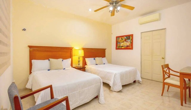 Spacious Double Bedroom | Pool, Gym & Terrace