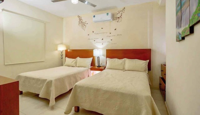 Spacious Double Bedroom | Pool, Gym & Terrace