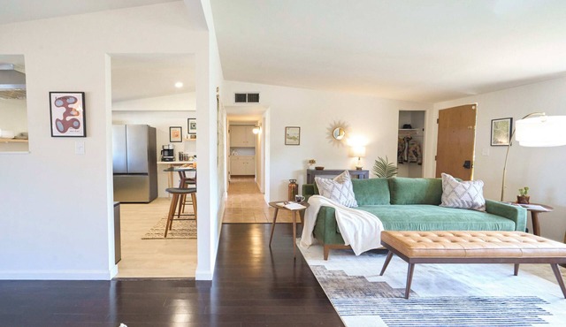 Spacious Living Fully Stocked Kitchen Private Yard Pets Welcome 12 min to DT in Tucson
