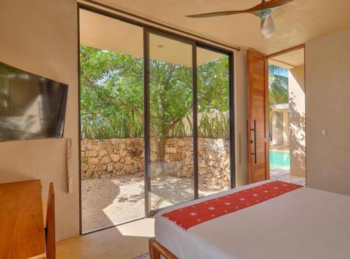 suite tropical en oasis tropical del centro de Mérida