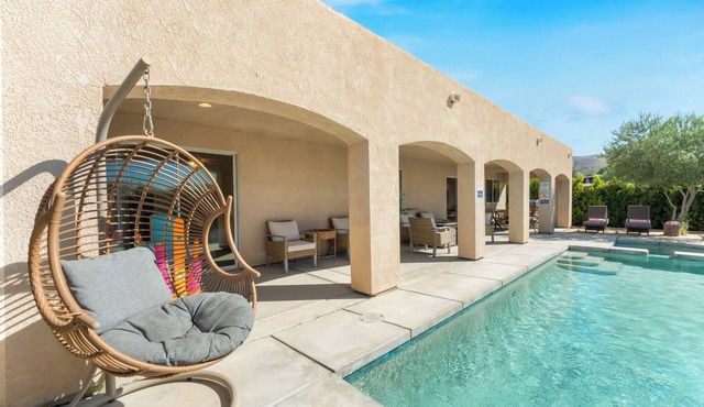 Tulum Vibes in Desert Boho Hideout Pool Spa
