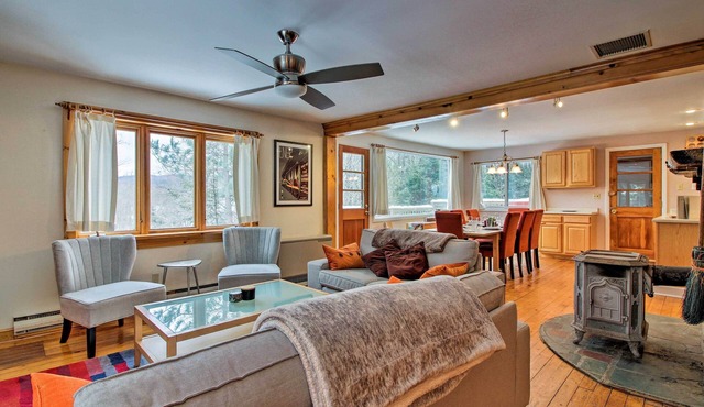 Vermont Getaway w/ Deck - 6 Miles to Mt Snow! in Wilmington
