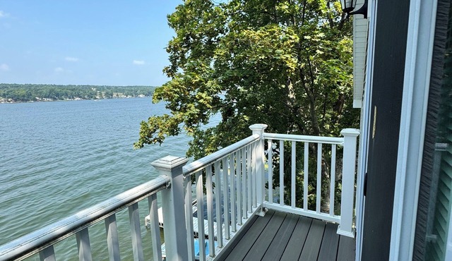 Waterfront Dog-Friendly Finger Lakes Retreat with Private Dock, Swim and Fish in Dundee