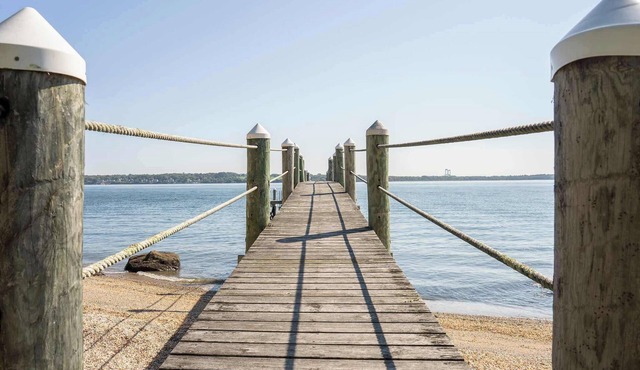 Waterfront Saunderstown Estate with Private Dock in North Kingstown