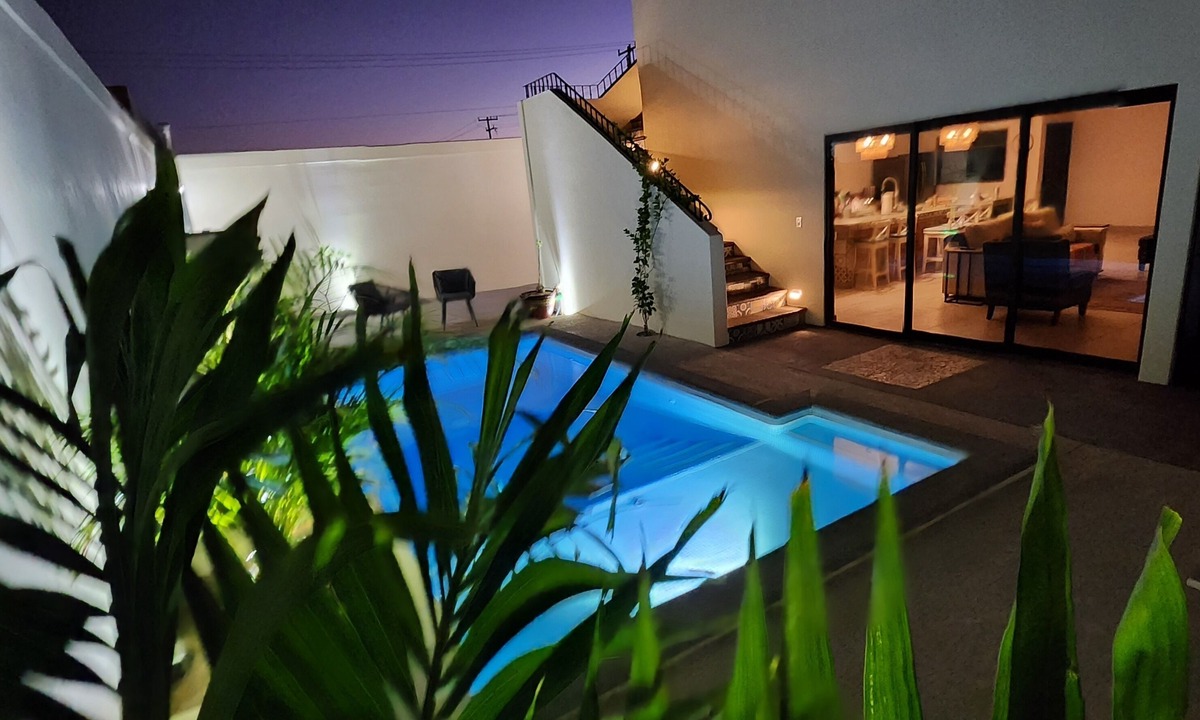 Loreto House | Casa Ibó: Ocean Views & Serene Pool Retreat With Mexican Modern Ambience