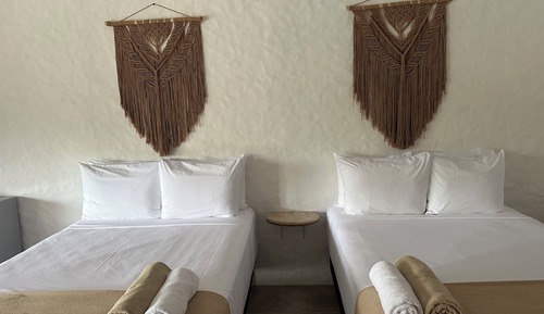 Studio, 2 Double Beds, Pool View