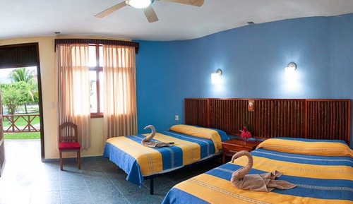 Basic Double Room, 2 Double Beds, Non Smoking