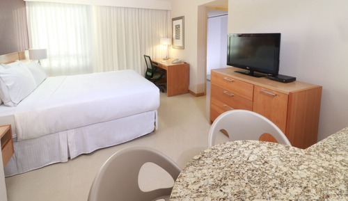 Studio Suite, 1 Queen Bed, Mobility Accessible, Kitchen