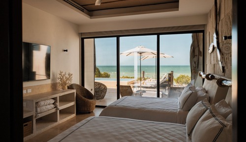 Deluxe House, Balcony, Beach View