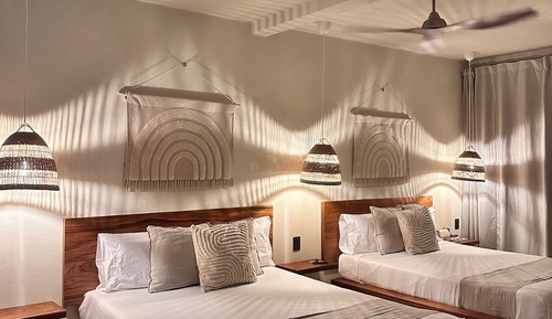 Family Double Room, 2 Queen Beds, Balcony