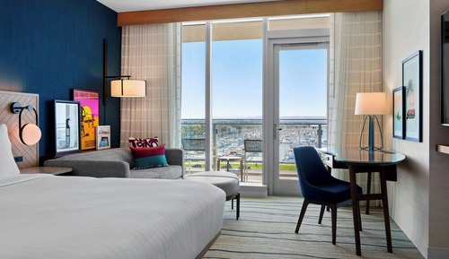 Room, 1 King Bed with Sofa bed, Balcony, Marina View