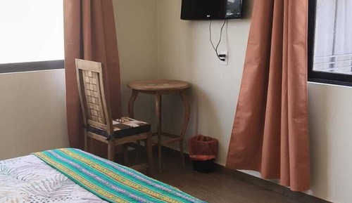 Family Room, 2 Double Beds, Patio