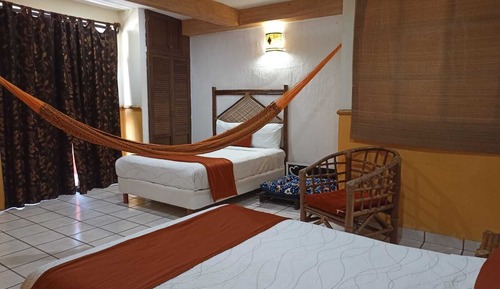 Double Room, 2 Double Beds, Non Smoking, Air conditioning